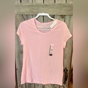No Boundaries Light Pink Short Sleeve Tee